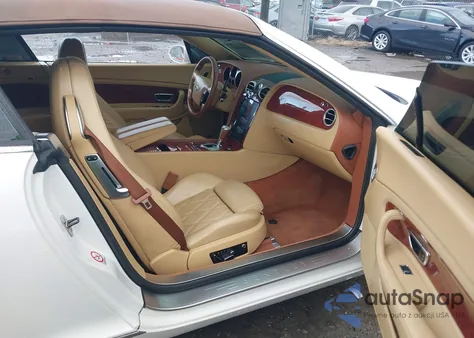2008 Bentley Continental Gtc z USA, uszkodzony, nr VIN SCBDR33W98C051423